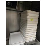 WHITE DOUGH BOXES