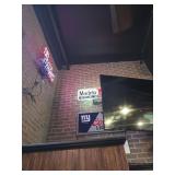 MILLER TIME MODELOGIANTS COORS LIGHT SIGN