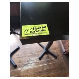 DOUBLE  BASE  HIGHTOP  TABLES