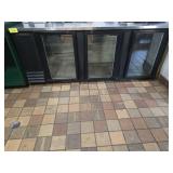 TRUE GLASS 3 DOOR BACK BAR