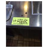2 DOOR 6 TAP REFRIGERATED  KEGERATOR