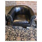 BLACK BUCKET CHAIRS