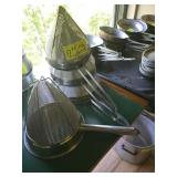 3 CHINA CAPS & 1 FRENCH CAP
