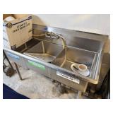 Stainless Steel Commercial Triple Sink