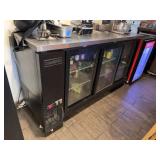 Diamond Three-Door Back Bar Cooler