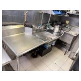 Stainless Steel Commercial Sink Station