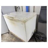Large White Chest Freezer