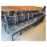 Black Wooden Dining Chairs