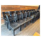 Black Wooden Dining Chairs