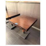 SINGLE BASE HD WOODEN DROP LEAF TABLE