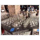 ASSORTED GLASSWARE