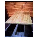 48 inch x 30 inch Wood Tables