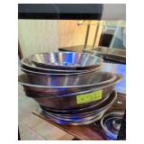 ASSORTED SS BOWLS