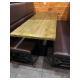 6FT X 30 IN WOODEN TABLE