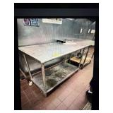 60 x 30 SS work table
