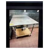 36 x 30 SS work table