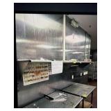 8 ft SS wall shelf
