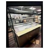 72 inch Turbo Air Salad Station Refrigerator