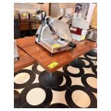 SINGLE BASE WOODEN TABLE - 3FT x 3 FT