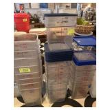 18 QT CAMBRO CONTAINERS W/ LID