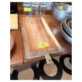 WOODEN SERVING BOARDS ASSORTED
