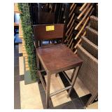 WOODEN BAR STOOLS