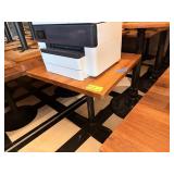 SINGLE BASE WOODEN TABLE 2FT X 30 IN