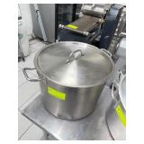 Large Stainless Steel Stock Pot with Lid