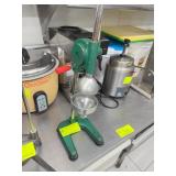 Manual Commercial Citrus Juicer Press