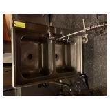 SS 2 COMPARTMENT SINK