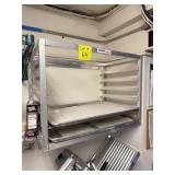 Channel Aluminum Wall-Mount Pan Rack AWM-6
