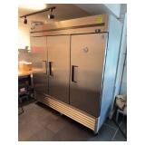True T-72-HC Three-Door Commercial Refrigerator