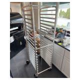 Steelton Aluminum Bakery Sheet Pan Rack