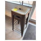 Stackable Metal Bar Stools