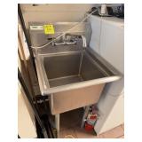 Stainless Steel Utility Sink with Faucet