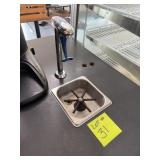 Commercial Countertop Glass Rinser and Faucet