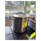 Large Stainless Steel Stock Pot with Lid