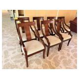 Wooden White Cushion Chair