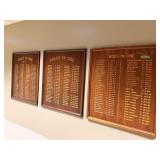 Golf Wooden Boards