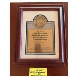 Duchess County Club Championship Plaque