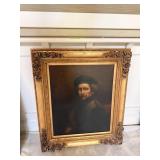 Painting w Frame - Man