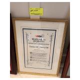 USGA Plaque