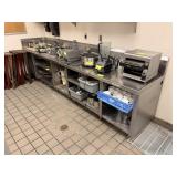 SS Cabinet w/ Backsplash