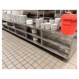 Delfield SS Open Shelf Utility Cabinet - Model #