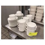 Espresso Cups + Saucers