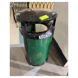 Outdoor Metal Trash Can