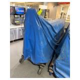 Roll of Hardwood Flooring Protection with Cart