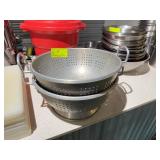 Metal Colanders with Handles