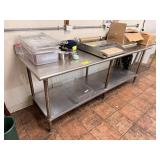 SS Table w Undershelf