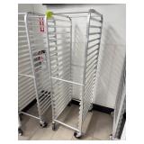 Steelton Aluminum Bakers Rack on Caster